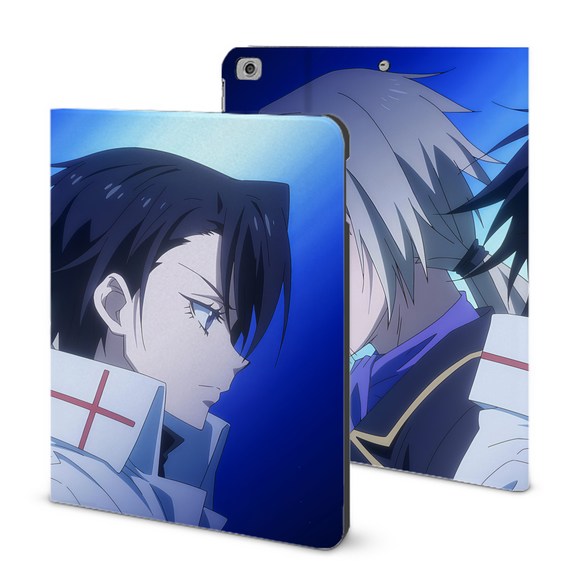 （画像用） 転スラ Regarding Reincarnated to Slime IPad ケース ブック型 PUレザー TPU 耐衝撃 軽量 薄型 ペン収納なし 全面保護 IPad 各モデル対応